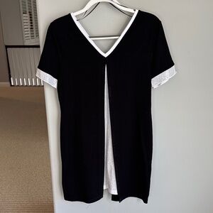 “Tricotto” short sleeve dress